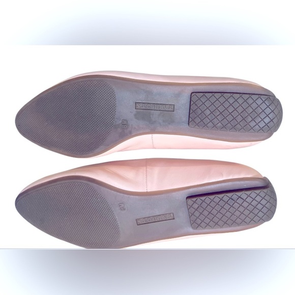 Talbots Pink Floral Cutout Ballet Flats - Picture 4 of 6